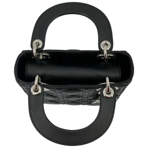 Christian Dior Lady Dior Mini Cannage Black