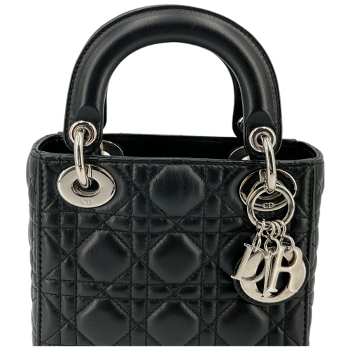 Christian Dior Lady Dior Mini Cannage Schwarz