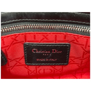 Christian Dior Lady Dior Mini Cannage Schwarz