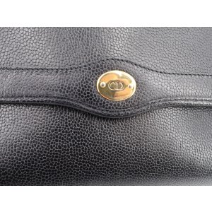 Dior Vintage Tasche Schwarz