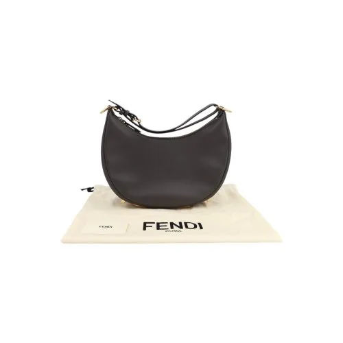 Fendi Fendigraphy Small Anthracite Carrier bags Fendi 5