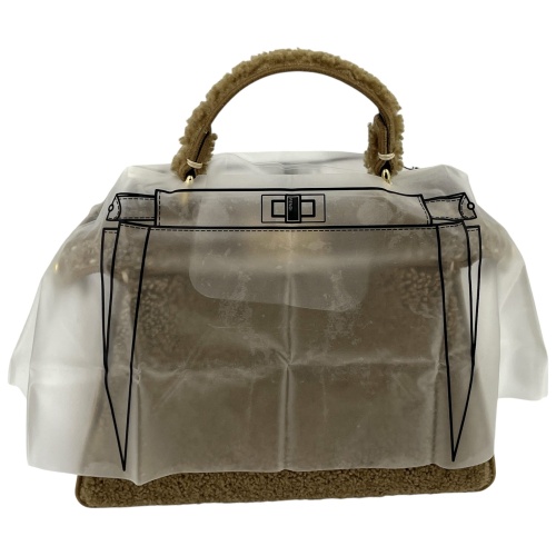 Fendi Peekaboo Iseeu Small Shearling