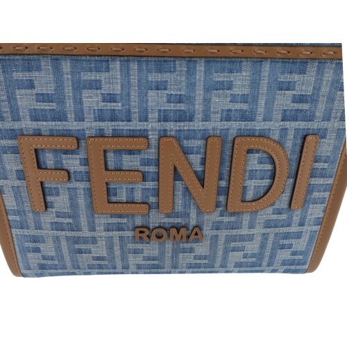Fendi Sunshine Small Denim Handtaschen Fendi 14