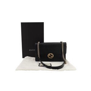 Gucci Interlocking Schwarz