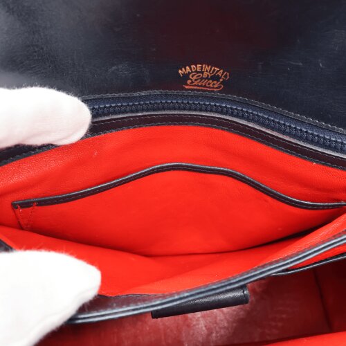 Gucci Leder Schultertasche Gucci Gucci 20