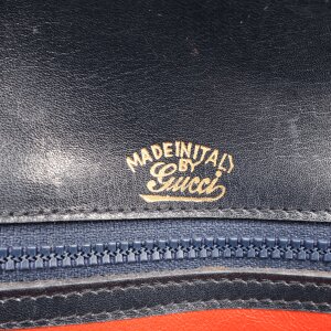 Gucci Leder Schultertasche Gucci Gucci 40