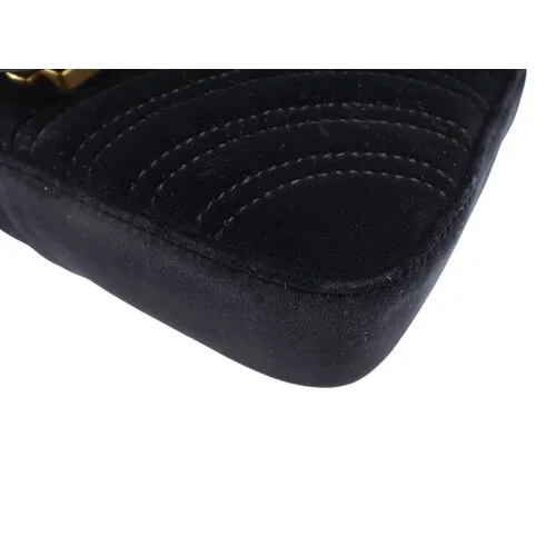 Gucci Marmont Mini Black Velvet Gucci Gucci 11