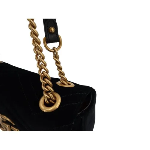 Gucci Marmont Mini Black Velvet Gucci Gucci 12