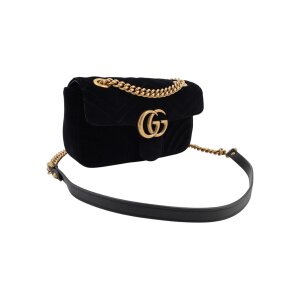 Gucci Marmont Mini Samt Schwarz Gucci Gucci 20