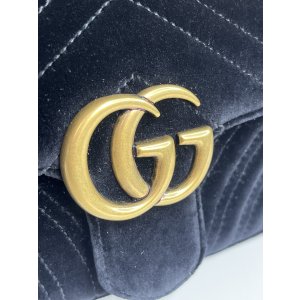 Gucci Marmont Mini Black Velvet