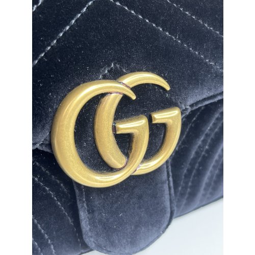 Gucci Marmont Mini Black Velvet
