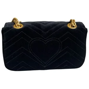 Gucci Marmont Mini Black Velvet