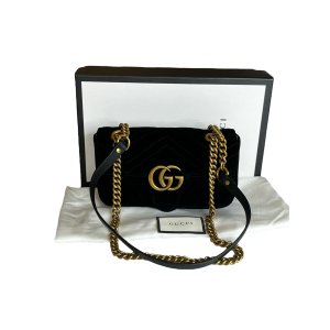 Gucci Marmont Mini Black Velvet