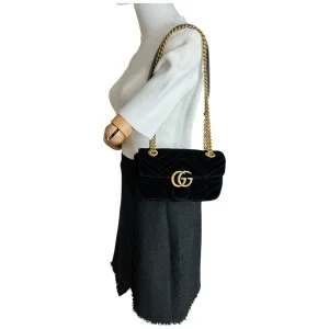 Gucci Marmont Mini Black Velvet