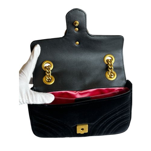 Gucci Marmont Mini Black Velvet