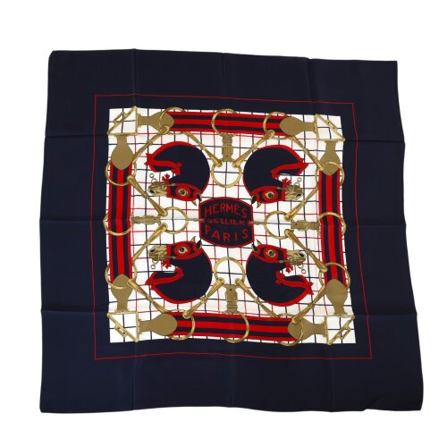 Hermès Carré 75 Tattersalls Vintage Silk Scarves and shawls Hermes