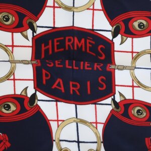 Hermès Carré 75 Tattersalls Vintage Silk Scarves and shawls Hermes 27