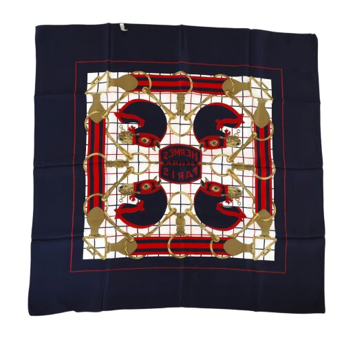 Hermès Carré 75 Tattersalls Vintage Silk Scarves and shawls Hermes 15