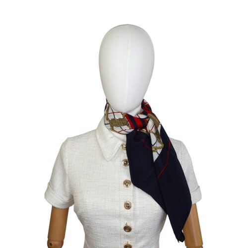 Hermès Carré 75 Tattersalls Vintage Silk Scarves and shawls Hermes 8