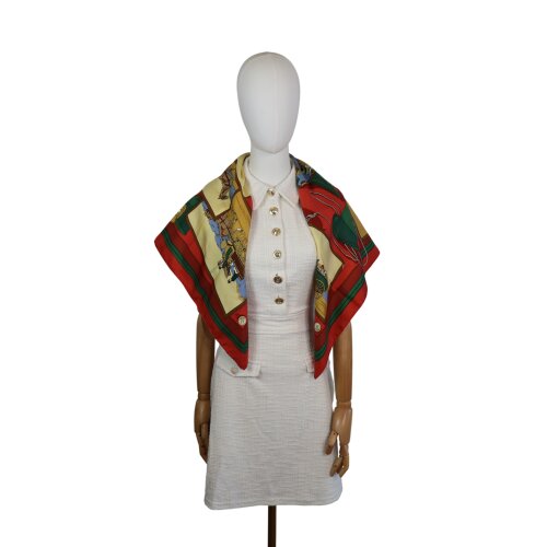 Hermès Carré 90 Carriage and Hat Silk Limited editions Hermes 7