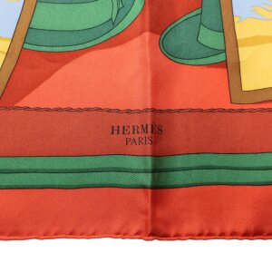 Hermès Carré 90 Carriage and Hat Seide Limitierte Editionen Hermes 26