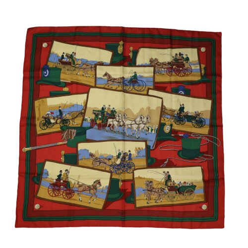 Hermès Carré 90 Carriage and Hat Silk Limited editions Hermes 4