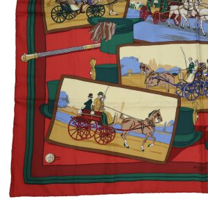 Hermès Carré 90 Carriage and Hat Silk Limited editions Hermes 23