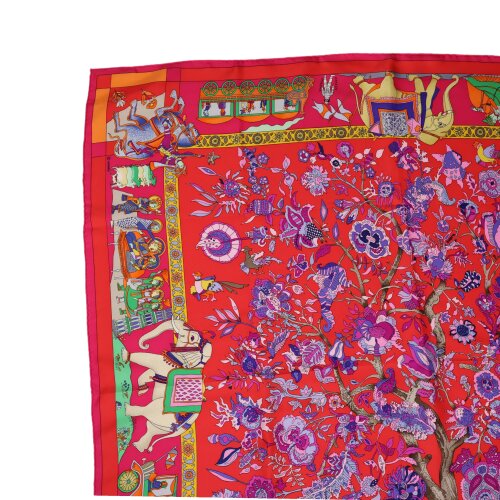 Hermès Carré 90 Fantaisies Indiennes Seide Hermès Hermes 9 Hermès Carré 90 Fantaisies Indiennes Seide Hermès Hermes 9