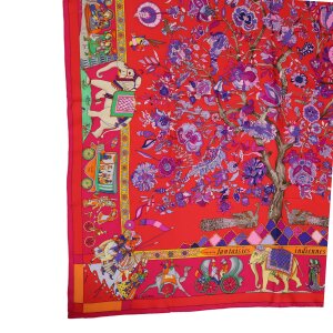 Hermès Carré 90 Fantaisies Indiennes Seide Hermès Hermes 24 Hermès Carré 90 Fantaisies Indiennes Seide Hermès Hermes 24