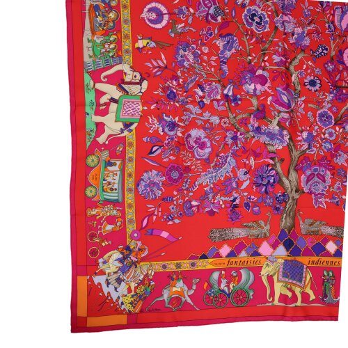 Hermès Carré 90 Fantaisies Indiennes Silk Hermès Hermes 10 Hermès Carré 90 Fantaisies Indiennes Silk Hermès Hermes 10