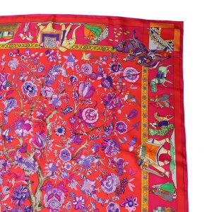 Hermès Carré 90 Fantaisies Indiennes Seide Hermès Hermes 25 Hermès Carré 90 Fantaisies Indiennes Seide Hermès Hermes 25