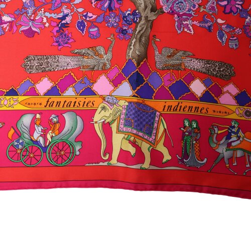Hermès Carré 90 Fantaisies Indiennes Silk Hermès Hermes 13 Hermès Carré 90 Fantaisies Indiennes Silk Hermès Hermes 13