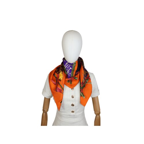 Hermès Carré 90 Le Robinson Chic Silk Hermès Hermes 6