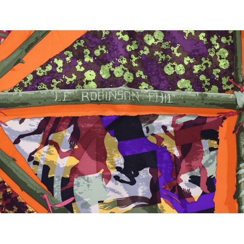 Hermès Carré 90 Le Robinson Chic Silk Hermès Hermes 17