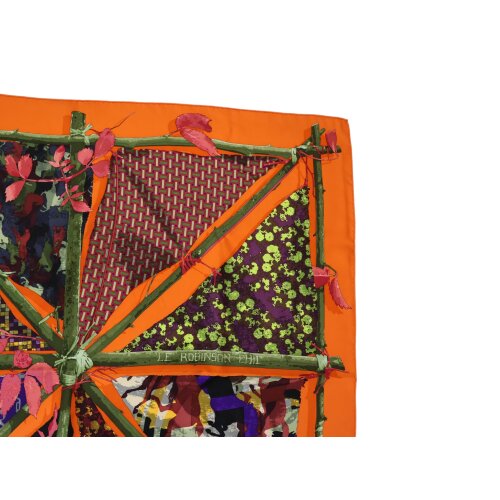 Hermès Carré 90 Le Robinson Chic Silk Hermès Hermes 13