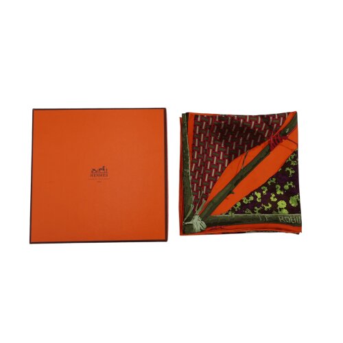 Hermès Carré 90 Le Robinson Chic Silk Hermès Hermes 9