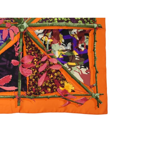 Hermès Carré 90 Le Robinson Chic Silk Hermès Hermes 12
