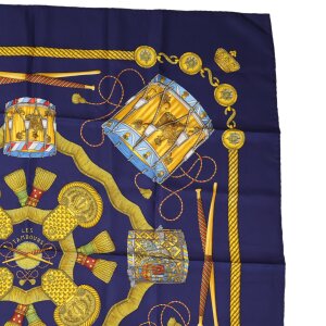 Hermès Carré 90 Les Tambours Silk Scarves and shawls Hermes 24