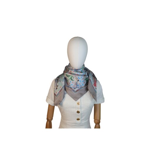 Hermès Carré 90 Peuple du Vent Silk Hermès Hermes 6 Hermès Carré 90 Peuple du Vent Silk Hermès Hermes 6