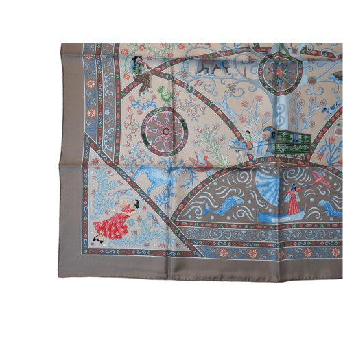 Hermès Carré 90 Peuple du Vent Silk Hermès Hermes 10 Hermès Carré 90 Peuple du Vent Silk Hermès Hermes 10