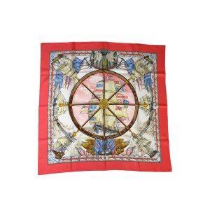Hermès Carré 90 Vive Le Vent Silk Hermès Hermes 21
