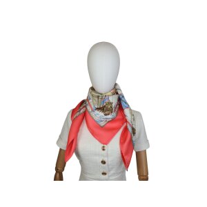 Hermès Carré 90 Vive Le Vent Silk Hermès Hermes 22
