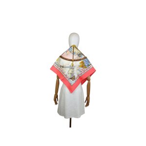 Hermès Carré 90 Vive Le Vent Silk Hermès Hermes 25