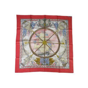 Hermès Carré 90 Vive Le Vent Silk Hermès Hermes 34