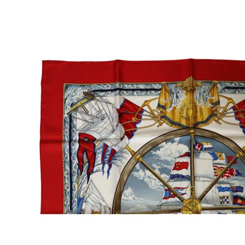 Hermès Carré 90 Vive Le Vent Seide Hermès Hermes 9
