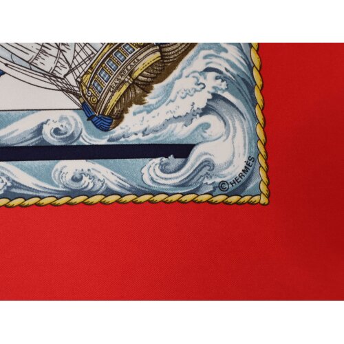 Hermès Carré 90 Vive Le Vent Seide Hermès Hermes 15