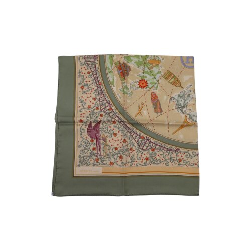 Hermès Carré 90 World Map Seide Hermès Hermes 12 Hermès Carré 90 World Map Seide Hermès Hermes 12