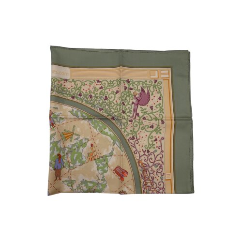 Hermès Carré 90 World Map Seide Hermès Hermes 11 Hermès Carré 90 World Map Seide Hermès Hermes 11