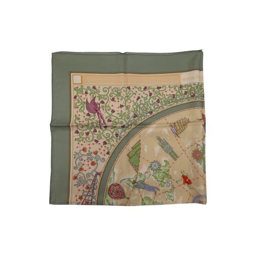 Hermès Carré 90 World Map Seide Hermès Hermes 10 Hermès Carré 90 World Map Seide Hermès Hermes 10
