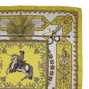 Hermès Carré 90 Lvdovicvs Magnvs Seide Hermès Hermes 25 Hermès Carré 90 Lvdovicvs Magnvs Seide Hermès Hermes 25